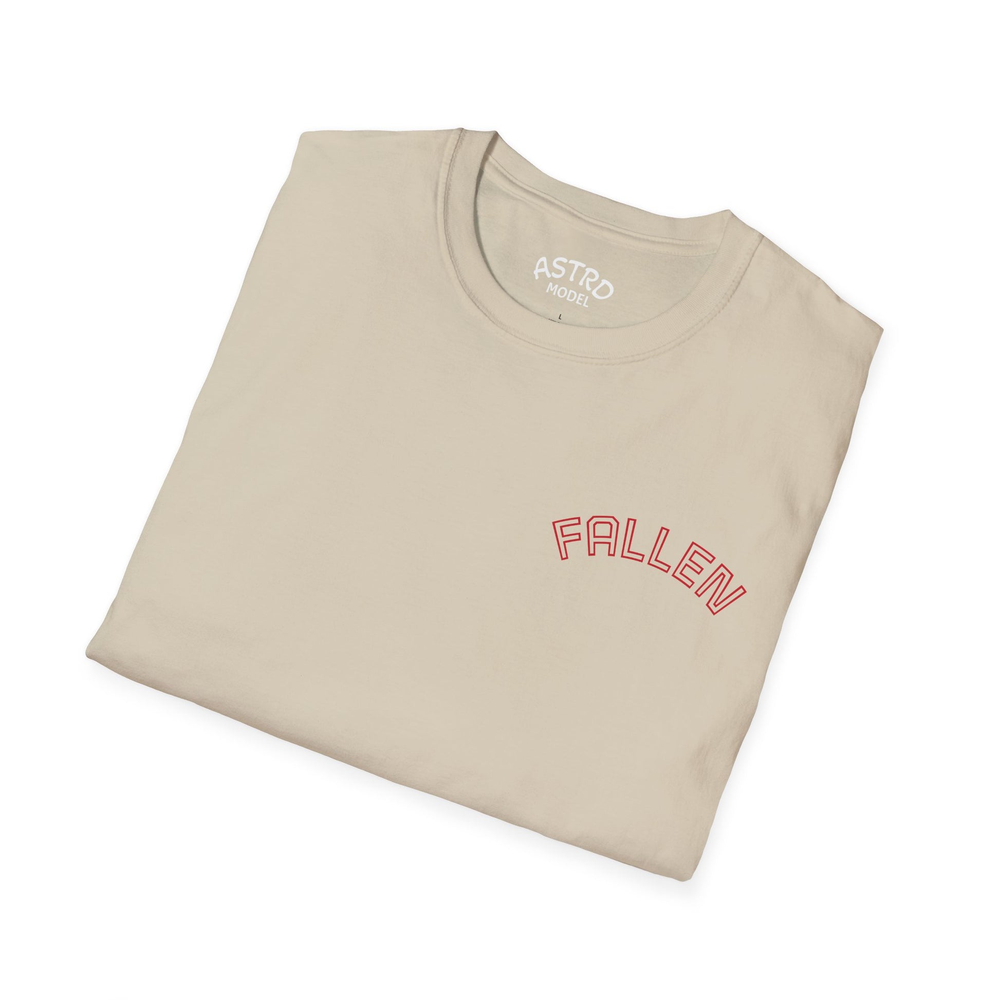Fallen Graphic Unisex T-Shirt, Edgy Streetwear Tee, Urban Casual Wear, Unique Gift for Music Lovers, Halloween Apparel