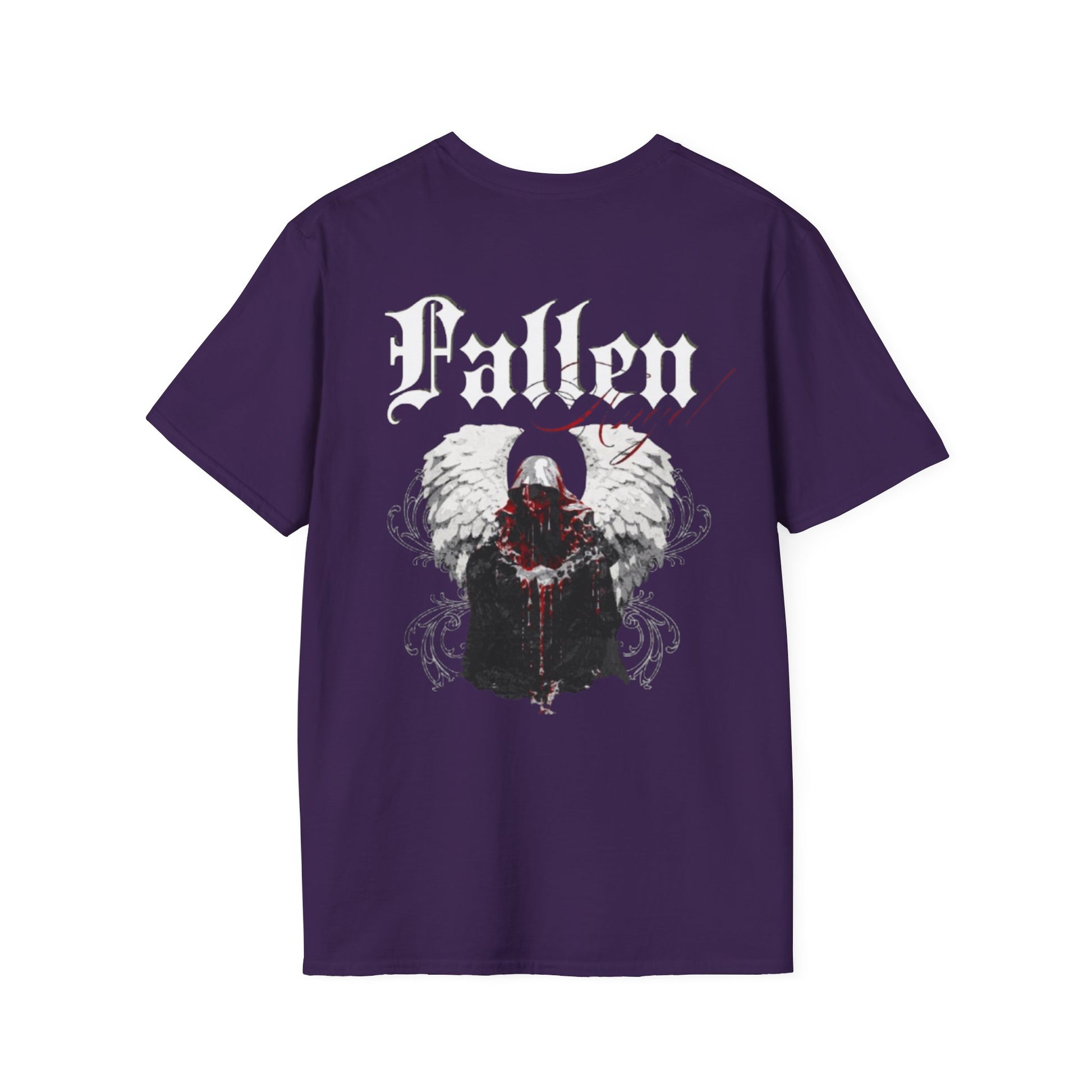 Fallen Graphic Unisex T-Shirt, Edgy Streetwear Tee, Urban Casual Wear, Unique Gift for Music Lovers, Halloween Apparel