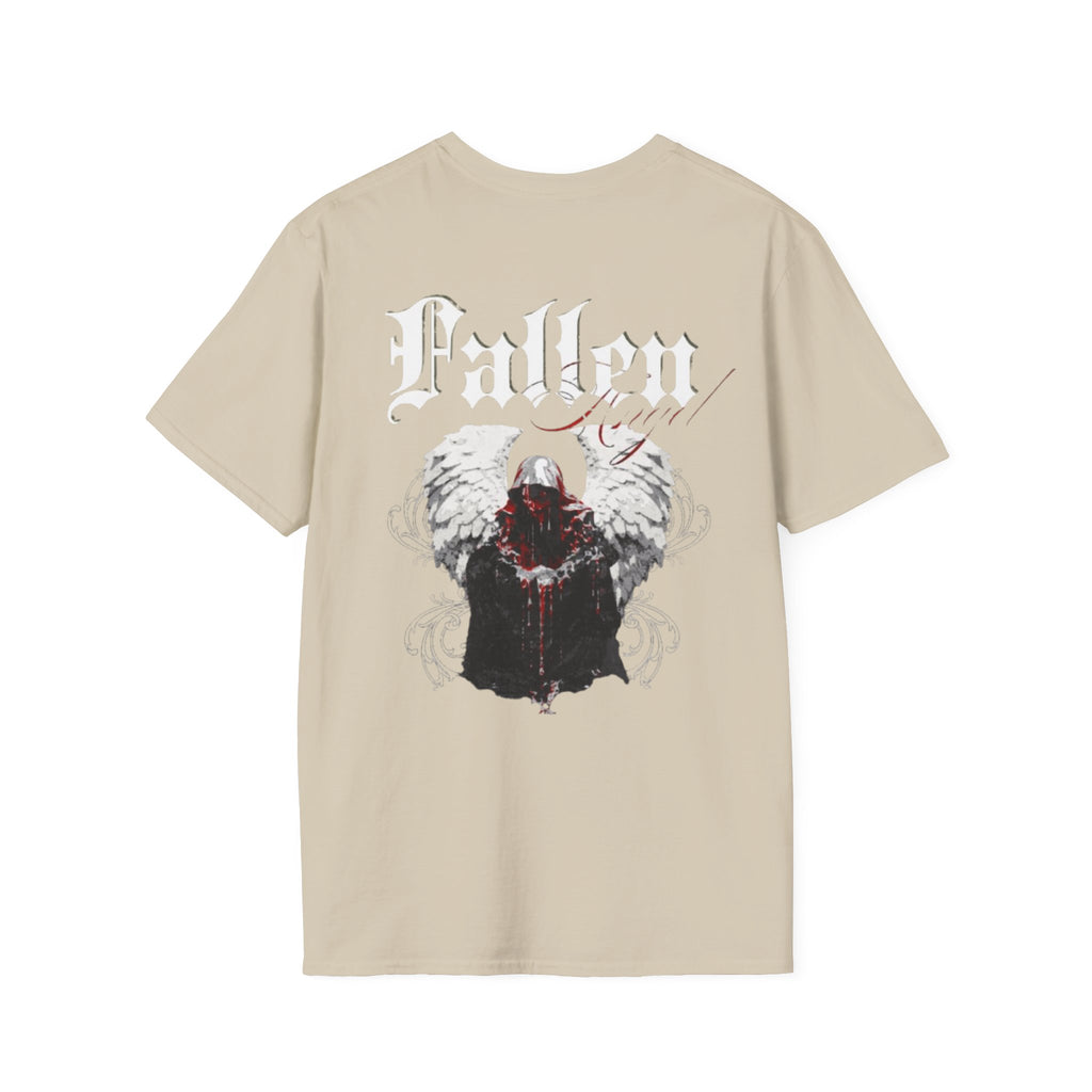Fallen Graphic Unisex T-Shirt, Edgy Streetwear Tee, Urban Casual Wear, Unique Gift for Music Lovers, Halloween Apparel